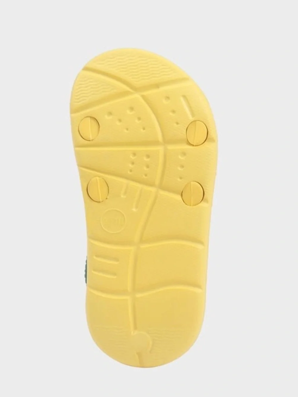 Disney Girls' Minnie Mouse Slide Sandals - Yellow Size 11/12